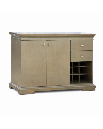 Buffete Organizador Lyon con Cava – Color Gris Encino