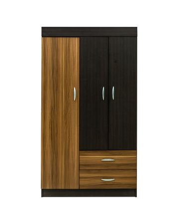 ROPERO SAHARA 3 PUERTAS Y 2 CAJONES 