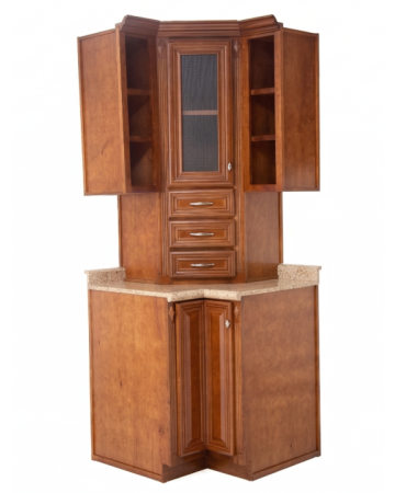 Despensero Multiusos Siena 3 cajones- Color Nogal