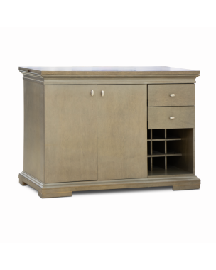 Buffete Organizador Lyon con Cava – Color Gris Encino