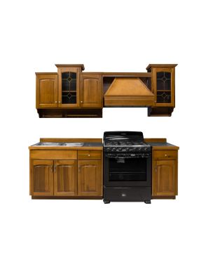 COCINA MADRID DE 2.40 MTS CON 5 MODULOS 