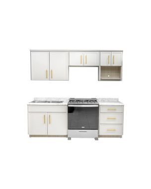 Cocina Arizona de 2.40 mts 5 piezas incluye tarja 
